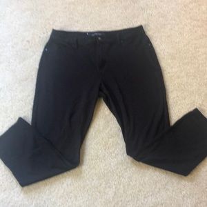 Like New Calvin Klein black Jeggings, size 14